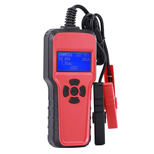 AE1801 Car Battery Te, Automo Digital Battery Analyzer, 12V Te with 2.4in LCD Di, Diagno Tool for CCA, CA, BCI, MCA Standards, Vol