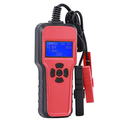 AE1801 Car Battery Te, Automo Digital Battery Analyzer, 12V Te with 2.4in LCD Di, Diagno Tool for CCA, CA, BCI, MCA Standards, Vol