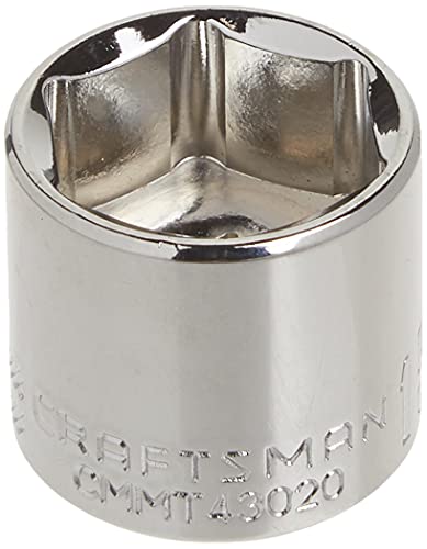 CRAFTSMAN Shallow Socket, SAE, 3/8-Inch Drive, 15/16-Inch, 6-Point (CMMT43020) - size: 15/16"