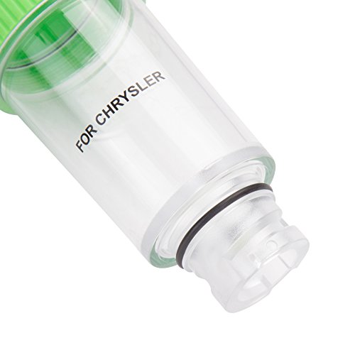 OEMTOOLS 87019 No Spill Oil Funnel for Chrysler Dodge Jeep, Oil Funnel for Oil Change, Transparent Chamber, Plastic, Funnels for Automotive Use - size: Chrysler, Dodge, Jeep, Ram, and Mitsubishi