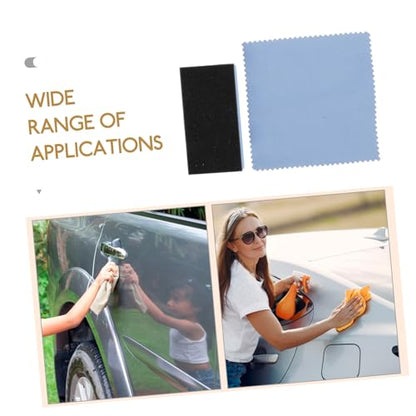 PRETYZOOM 1 Set Tire Applicator Sponge Kit Polishing Pad Dressing Cloth for Professional Automotive Detailing Versatile Sponge Block for Tire Shine Wax Application Comfortable Grip for