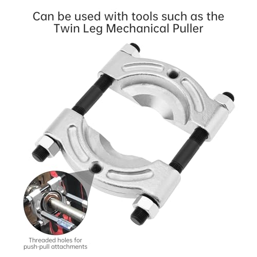 ChgImposs Heavy Duty Bearing Puller with 1/2in to 4-5/8in Jaw for Gear Pinion/Wheel Hub/Bearing Separator, Chrome-Plated Steel Splitter Tool - size: 1/2in to 4-5/8in