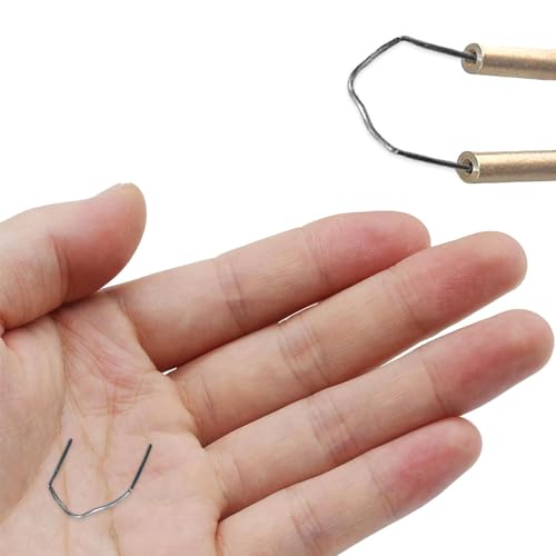 500 Pcs Hot Staples, Hot Stapler Kit Welding Rods Bumper Repair Welding Wire for Repair Machine Car Bumpers Car Bumper Repair Kit, 0.8MM v Shape Corner - size: 0.8MM v Shape Corner