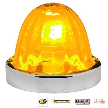 GG Grand General 92426 Light Amber Watermelon Plus Glass Lens Kit for 1157 Bulb (Bulb not Included) - color: Light Amber, style: 1157 Bulb Base