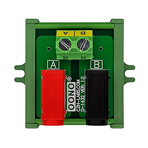 Banana Jack Breakout Board Module (1x2 Positions, Screw Mount) - size: 1x2 Positions, style: Screw Mount