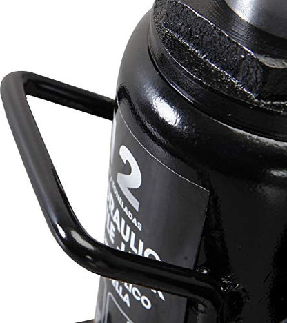Torin 12 Ton (24,000 LBs) Hydraulic Car Bottle Jack for Auto Repair and House Lift, Black, AT91207AB