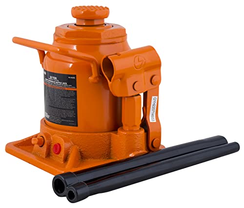 Pro-Lift 20 Ton Shorty Hydraulic Bottle Jack - Portable Car Jack 40000 Lbs Capacity with Pump Handle for Car Sedans SUV