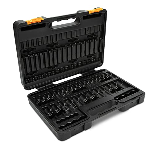GEARWRENCH 84 Pc. Master SAE/Metric Hex And Torx Bit Socket Set - 80742 (Pack of 2) - size: 84 Piece Set (Pack of 2)