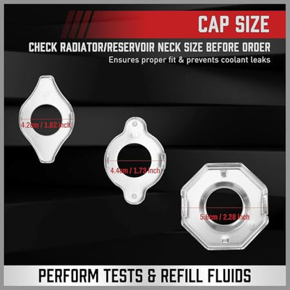 Ultimate No Spill Coolant Funnel Kit - 19-Piece Spill-Free Radiator Funnel Set, Spill Proof Radiator Bleeder Kit, Coolant Filling, Radiator Filler, Extra Funnels and Adapters for Universal Vehicle - size: 19 PCS - Classic Edition