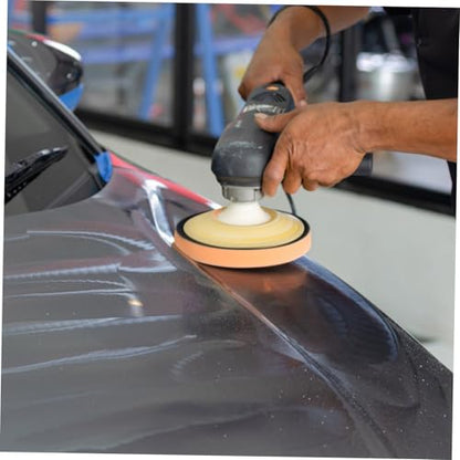 5 Pcs Buffing Pads for Car Detailing Compatible with Dual Action and Pneumatic Polishers Versatile Polishing Tools with Selected Sponge Material for Scratch Removal and Waxing