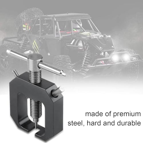 Motor Gear Puller, Universal Motor Pinion Gear Puller Remover Mini Gear Puller for RC Vehicle Models Rc Car Fan - color: Black