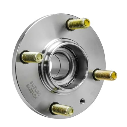 Detroit Axle - 2 Rear Wheel Bearing and Hubs Assembly with ABS Ring & 4-Lug for Mitsubishi Lancer 2002 2003 2004 2005 2006 2007 [ES] L4 2.0L Only - style: 512276 x2/Pair