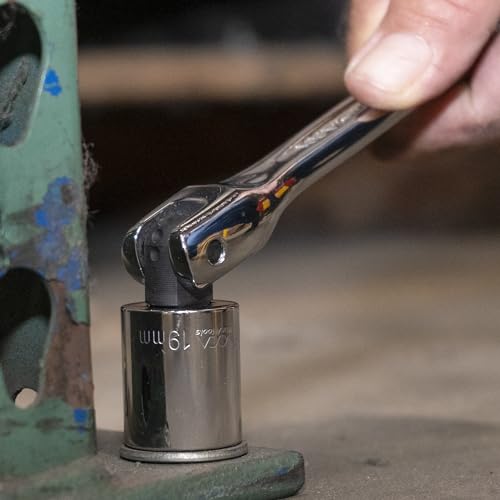 S42101 Cobra Flex Handle, Breaker Bar, 3/8" Drive, 8", Chrome - size: 3/8 X 8 INCHES, style: COBRA FLEX HANDLE
