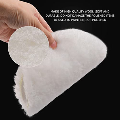 Buffing Polishing Pads, ZFE 7Pcs 6"(150mm) Waffle Foam Buffing Pads Polishing Pads Wool Pad Kit for 6Inch Backing Plate RO/DA/GA Car Polisher Boat Compounding, Polishing and Waxing - color: 6Pcs 6Inch Polishing Pad Sets, size: 6 Inch (150mm)