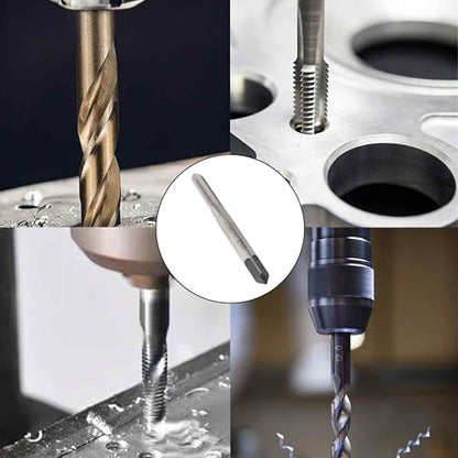 M6 x 1.0 Left Hand Metric Tap and Die Set, High Speed Steel Threading Kit for Reverse Thread Repair and Machining - size: M6 x 1.0