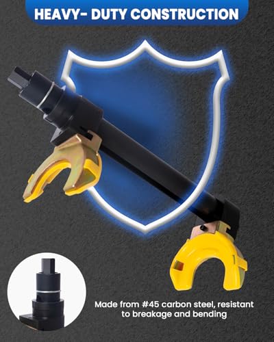 SIXIWANZI Spring Compressor Tool, Universal Coil Spring Compressor Tool | Heavy Duty