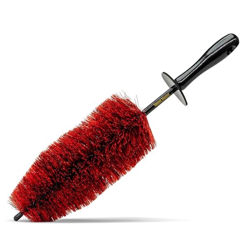 Speed Master Wheel Brush | Memory Foam Bristles | Safe on All Wheel Types | Clean Your Wheels with Ease! - size: Speed Master