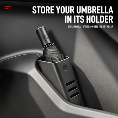 Car Umbrella Holder for Ford F-150 1980–2025 2026, Hanging Automotive Interior Storage Organizer, Vehicle Rear Trunk Side Panel Pocket Box Bucket