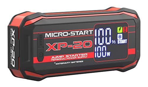 Antigravity Batteries 2000A Jump Starter – 12V Lithium Battery Booster Pack, Portable Jump Box, for up to 10.0L Gas & 8.0L Diesel Engines