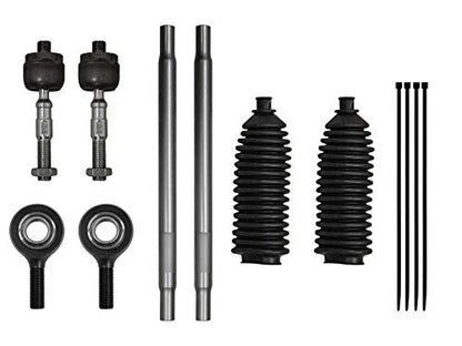 SuperATV Heavy Duty Tie Rod Kit for Can-Am Maverick Trail 700/800 / 1000 (2018+) - Complete Assembly with Ends