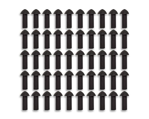 Stop & Go 5075 Mushroom Plug Tire Repair for Punctures and Flats - 1" Length x 5/16" Shaft Diameter - 50 Pack (Plugs Only) - size: 1" Length x 5/16" Shaft Diameter - 50 Pack