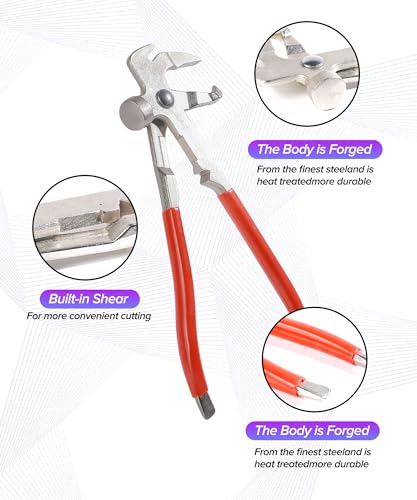 Wheel Balancer,Car Accessories Universal Tire Hammer,Automotive Tire Repair Tools Wheel Weight Pliers,Used to Adjust Clip-on Balancing Wheels Weights,Suitable for Most Cars,SUVs,Trucks