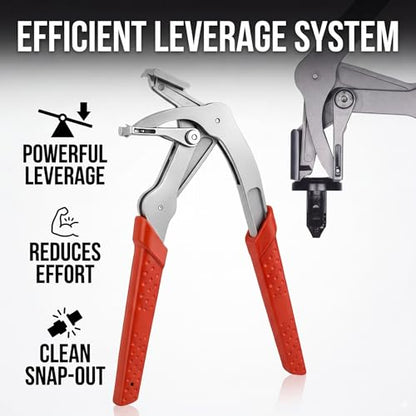 Car Clip Pliers, 2026 New Professional Auto Clip Removal Pliers | Panel Clip Removal Tool for Auto Door Panel, Upholstery & Dashboard, Universal Fastener Remover for Most Vehicles