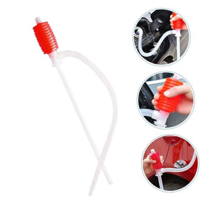 2pcs Manual Kit for Efficient Fluid Transfer Siphon Hose for Cars Gas and Water Pumping Oil for Maintenance and Tasks
