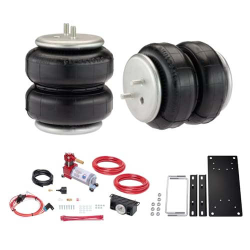 TrendsAuto Firestone Airide Rear Ride-Rite Air Spring Kit and Dual Path Analog Standard Compressor Kit fits 2000-2006 Tundra | Easy Installation | Includes TrendsAuto Decal - size: 2000-2006, style: Dual Path Analog