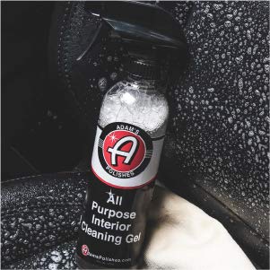 Adam's Polishes All Purpose Interior Cleaning Gel - Best For Detailing Leather Seats Vinyl Carpet Upholstery Plastic Rubber Interior Surfaces Floor Matts & Car Accessories Boat RV Parts (16 oz) - size: 16 Fl Oz (Pack of 1)