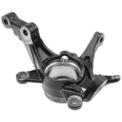Detroit Axle - 3pc Front Right Knuckle Kit for 2014 2015 2016 2017 Hyundai Accent, Passenger Side Steering Knuckle, Wheel Hub Assembly, Wheel Bearing Replacement - size: 3UW471942/Kit