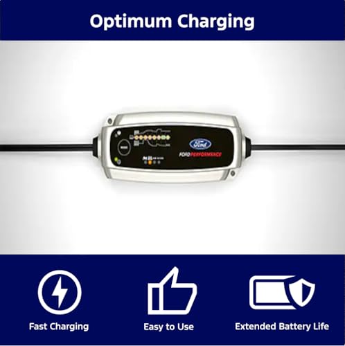 Ford Genuine OEM 5.0 Smart Battery Charger and Maintainer | M10300FP