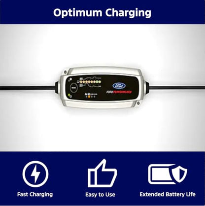Ford Genuine OEM 5.0 Smart Battery Charger and Maintainer | M10300FP