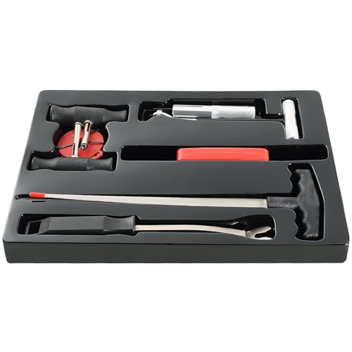 ATPEAM 7PCS Windshield Removal Tool Kit Automotive Wind Glass Remover Hand Tool