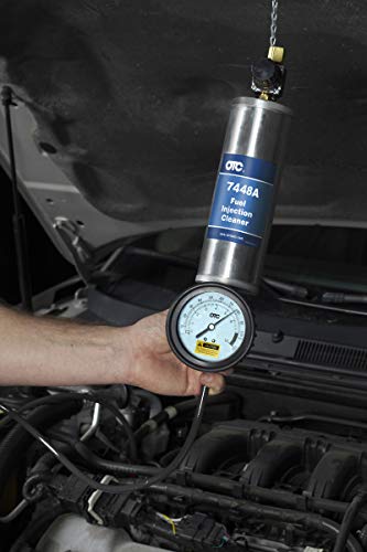 OTC 7448A Fuel Injection Cleaning Canister | Use Tool with Compressed Air and Cleaning Chemicals for Effective Direct Fuel Rail and Injection System Cleaning