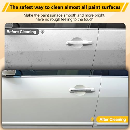 Fitosy Car Clay Bar 4 Pack 400g, Premium Grade No Scratch Magic Clays Bars Detailing Cleaner Kit Glass Deatil Cleaning with Washing and Adsorption Capacity for Auto SUV,RV,Truck