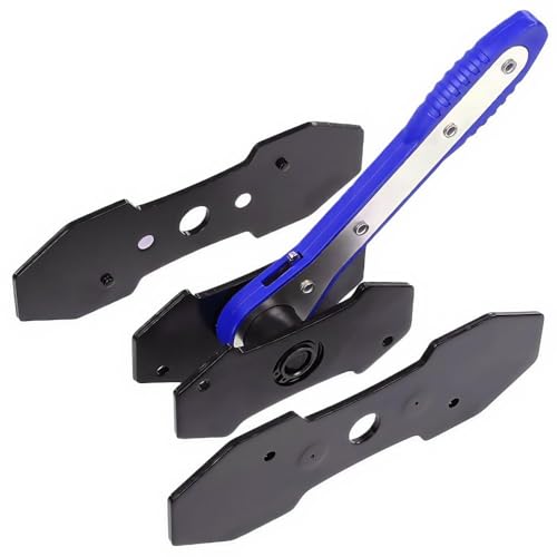 G-PLUS Blue 360° Brake Caliper Press Tool with 2 Groups Steel Plates | Ratchet Piston Spreader Automotive Tools Car Brake Repair & Instalation,4 in 1 Universal Disc Ratchet Brake Caliper Tool - color: Blue(Seller delivery)