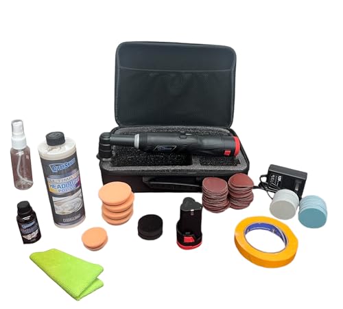 Clearshield Headlight Restoration Kit with Car Buffer Polisher - Professional Headlight Restorer Kit and DIY Headlight Cleaner - Restore Head Light Lens to New Condition - 50+ Cleanings