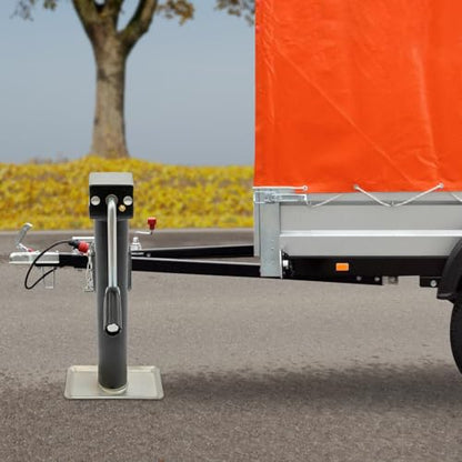 2205 lbs A-Frame Trailer Jack, 10" Lift Height, Jack Stand Car Jack for Horse Trailer, Utility Trailer, Yacht Trailer