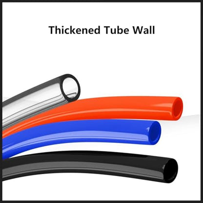 Air Compressor Tool Hose, PU Spring Tube Air Pressure Hose Spiral Pipe for Compressor Flexible Air Tool Recoil Air Hose，Red(OD10xID6.5mm 15M (50ft)) - size: OD10xID6.5mm 15M (50ft)