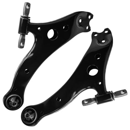 Detroit Axle - 8pc End Control Arms Kit for Toyota 2001-2003 Highlander 2002-2003 Camry Lexus ES300, 2 Front Lower Control Arms Assembly 2 Outer Tie Rods 4 Rear Front Sway Bar Links Replacement - size: 8CS34461/8PC