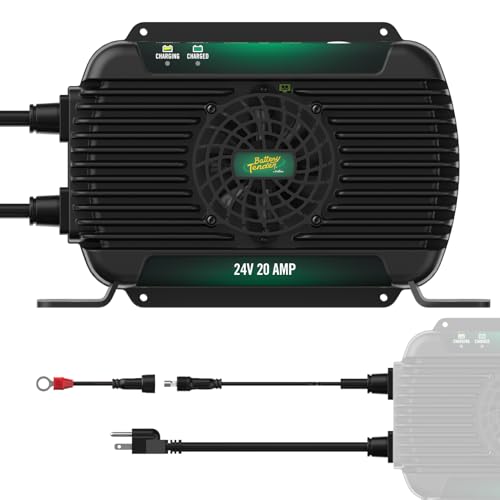 Battery Tender PowerPlus 24V, 20 AMP Battery Charger and Maintainer - IP68 Weather Resistant