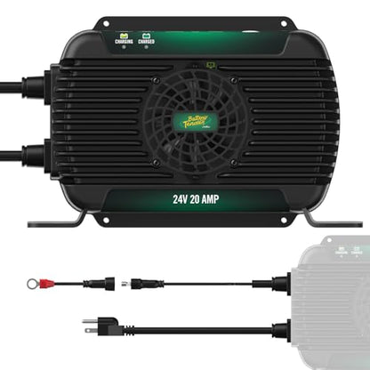 Battery Tender PowerPlus 24V, 20 AMP Battery Charger and Maintainer - IP68 Weather Resistant