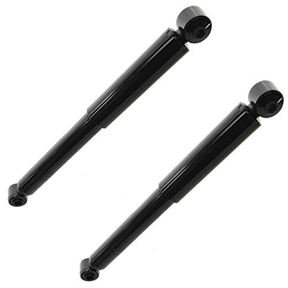 TRQ Rear Shock Absorber Set Compatible with 2004-2008 Chevrolet Malibu - style: SBA60324