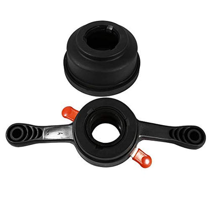 Fdit 40mm 4mm Quick Release Hub Wing Nut Wheel Balancer Tire Change Tool (Thread Diam. 40mm, Pitch 4mm)
