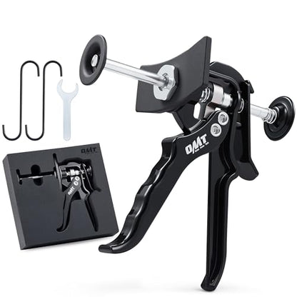 OMT Single Dual Brake Caliper Compressor for Brake Pads Black | Heavy Duty Single Dual Piston Action, Fits Most Cars, Trucks, ATVs, UTVs, SUVs, 377 lb Force, Aluminum & Steel - style: Single&Dual Piston