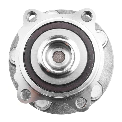Detroit Axle - 2pc Rear Wheel Bearing and Hubs Assembly with 5-Lug for Mitsubishi Outlander 2007 2008 2009 2010 2011 2012, FWD Only, 512380 - style: 512380x2/Pair