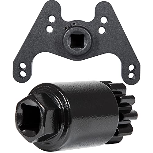 Camoo Engine Barring Flywheel Turning Tool Kit for Volvo Mack 1998-2018 D11 D12 D13 D16 MP7 MP8 MP10 Replace 88800014 9996956 VN VNL VNM VHD