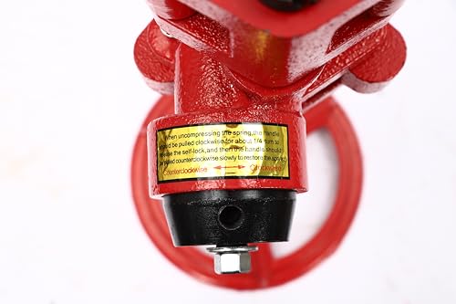 Strut Spring Compressor, 2200 lbs Cast Iron Coil Spring Compression Tool, Hand Operated, Adjustable 35.5-45 in Height, Shock Absorber Spring Removal Tool for Cars Trucks SUVs Vans, 8.27-22.44 in Sprin