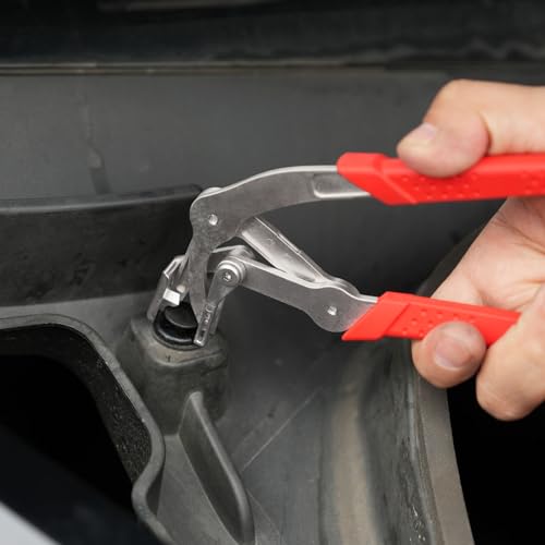 Car Clip Pliers & Trim Removal Tool Professional Disassembly Tool | Heavy Duty Spring-Loaded Panel Clip Removal Pliers for Auto Fasteners Trims Buckles Rivets Without Damage